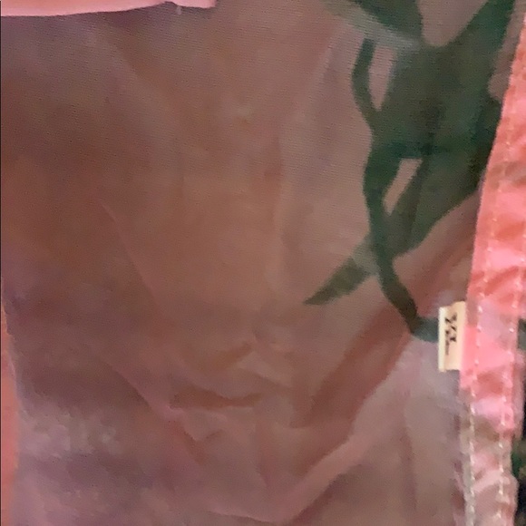 Button up sheer LS shirt - Picture 4 of 4